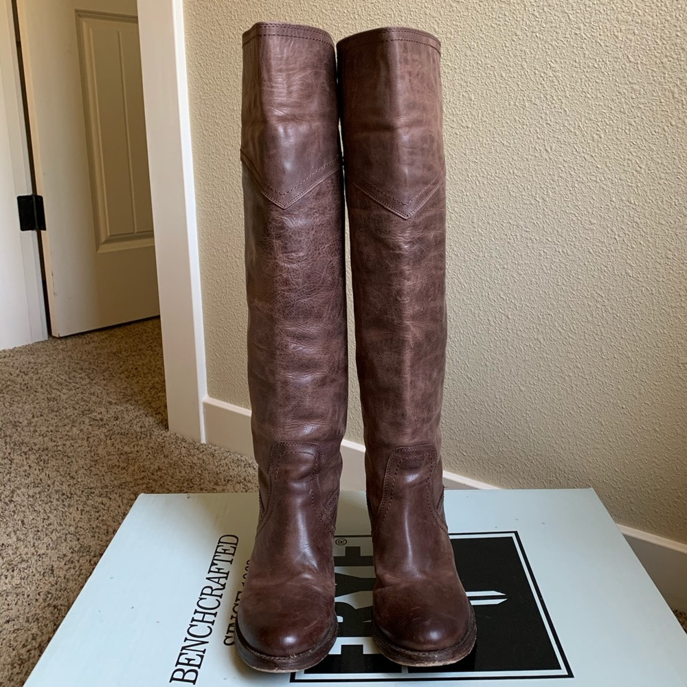 Frye Jane Tall Cuff Boot - like new!